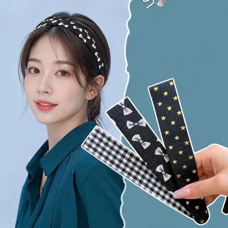 Women's Headband Hair Styling Stickers: Salon Barber Accessories Daily Life Wear
