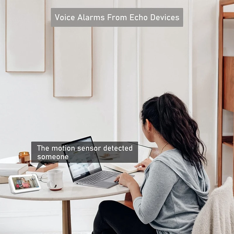 1 Set Wireless Motion Detector For Smart Home Automation With Build-In Zigbee Hub, Hub Required, Works For Alexa