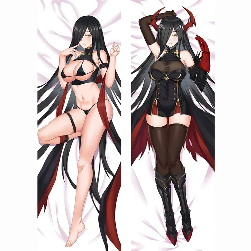 

Azur Lane Anime Game Pillow Case KMS Friedrich der Große Waifu Dakimakura Sexy Girl Decorative Long Pillow Cover Home Bedding