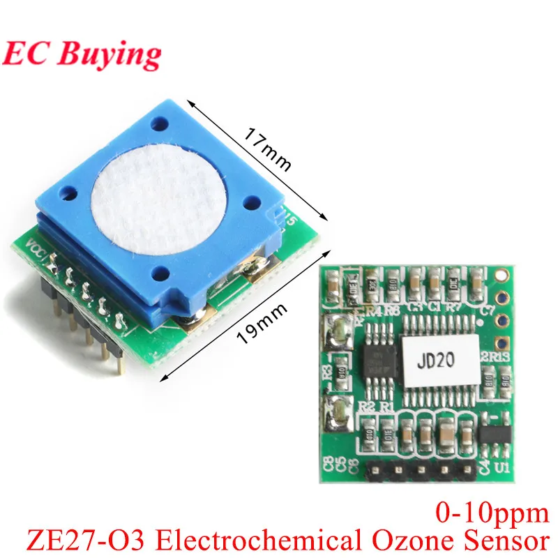 ZE03-O3 Ozone ZE03-NH3 Ammonia Gas Sensor ZE03-H2S Hydrogen Sulfide Air Electrochemical Farm Industrial ZE27-O3 ME2-O3 CO ME3-O3