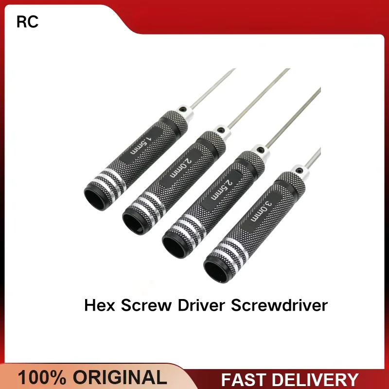 1.5/2/2.5/3.0mm Hex Driver Allen Wrench 4PCS Repair Tool Kit for RC Car Truck Drone Parts