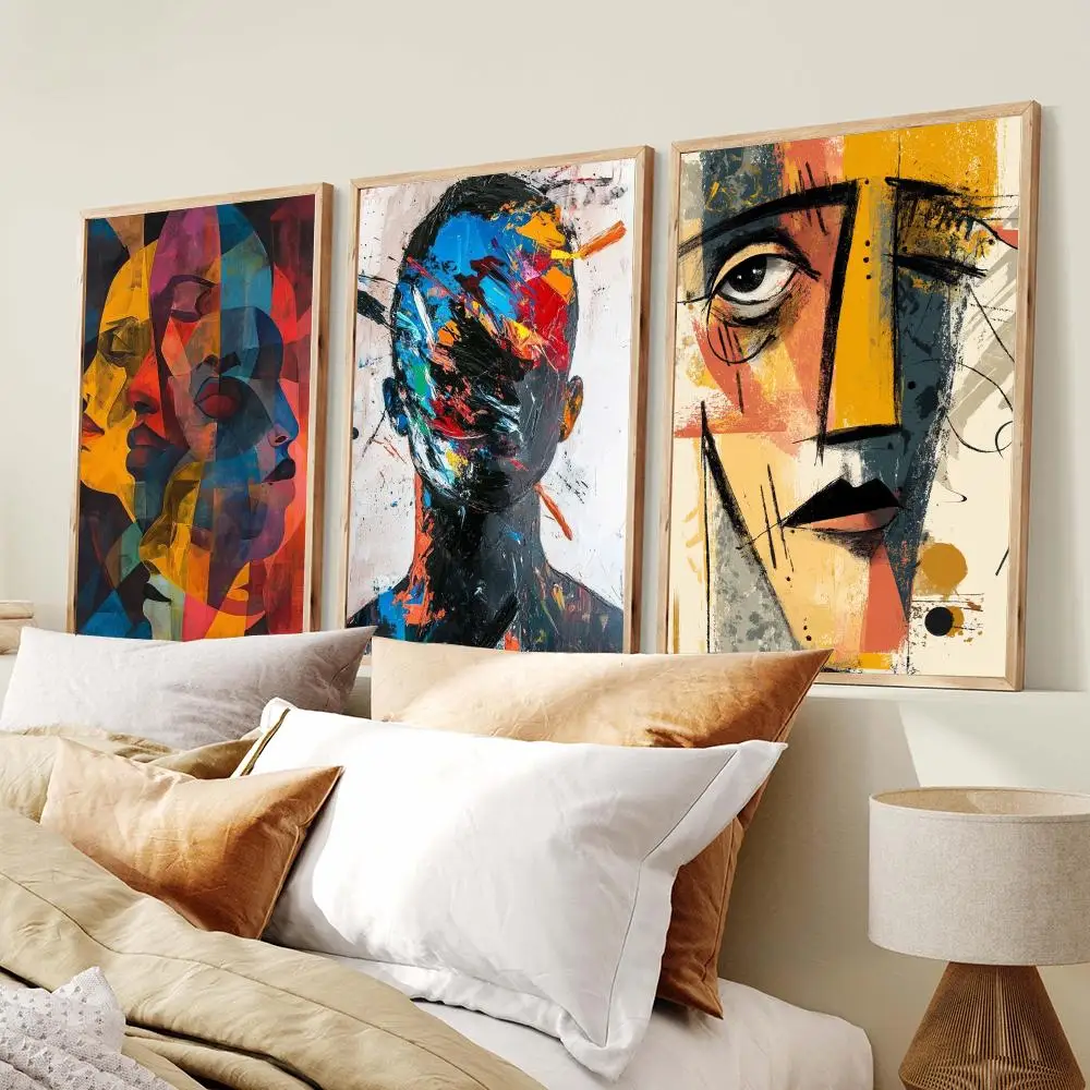 Miscellaneous Abstract Art Poster PP Wall Decor Posters Celebrity Art Prints Aesthetic Wall Art Bedroom Office Home Gift