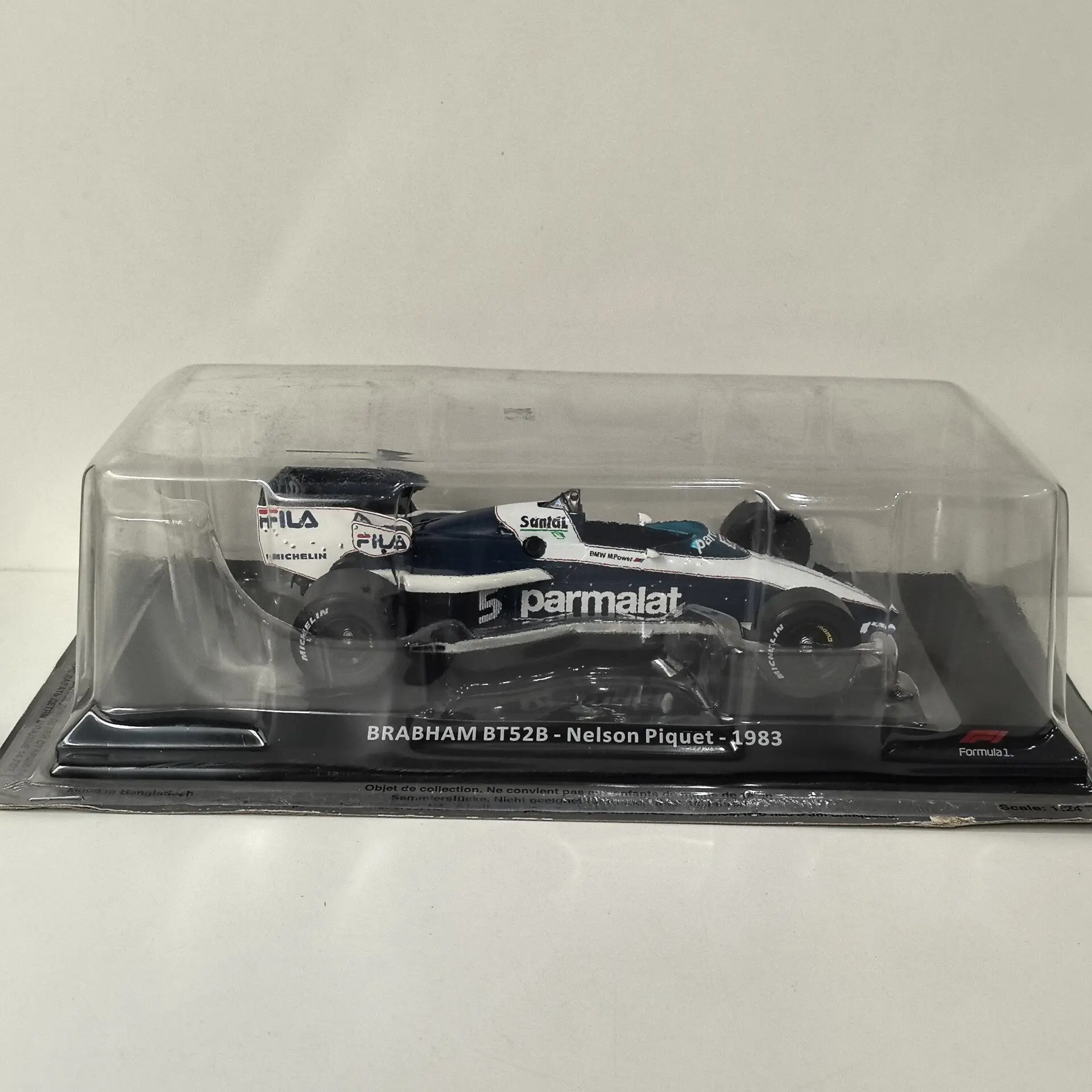 

Модель IXO 1/24 BRABHAM BT52B 1983 F1 # Модель автомобиля из сплава 5 R7