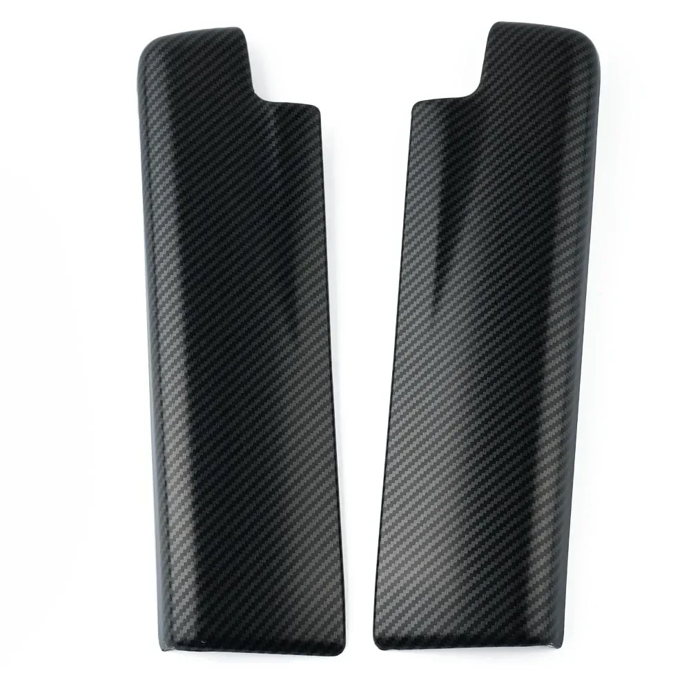 1x ألياف الكربون مركز مسند الذراع غطاء صندوق اكسسوارات السيارات لمرسيدس بنز E Class W212 2010 2011 2012 2013 2014 2015