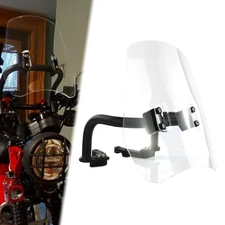 Motorcycle Windshields Deflectors Windscreen For HONDA CRF250L/M CRF300L RAIL 125 MONKEY125 Kawasaki KLX250 D-TRACKERX KLX230