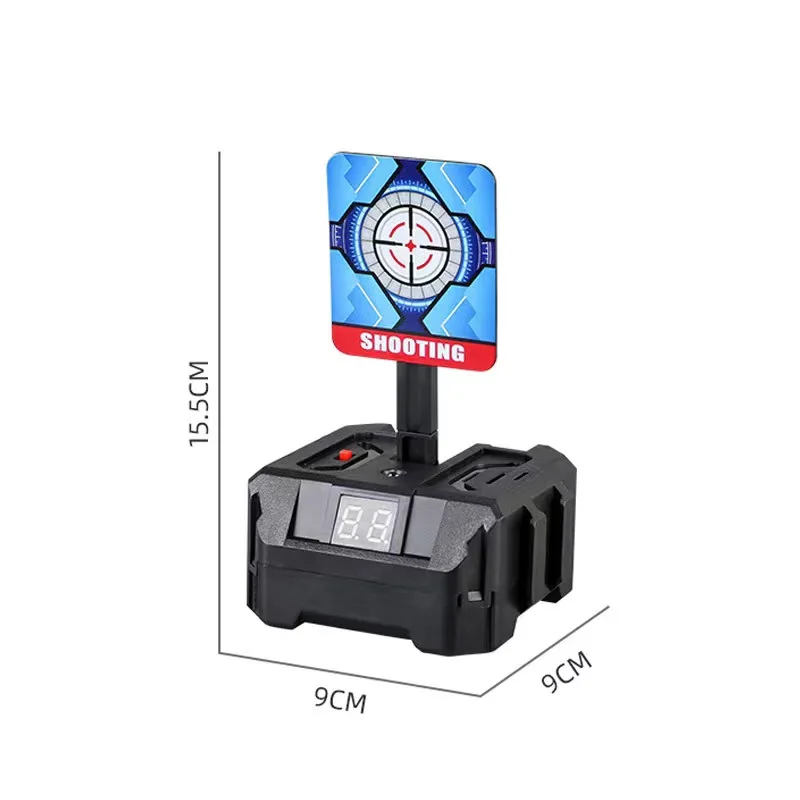 Electric Target Scoring for Nerf N-Strike Elite Guns, Auto Reset Shooting Target, 7.2x1.3cm, Soft Bullets