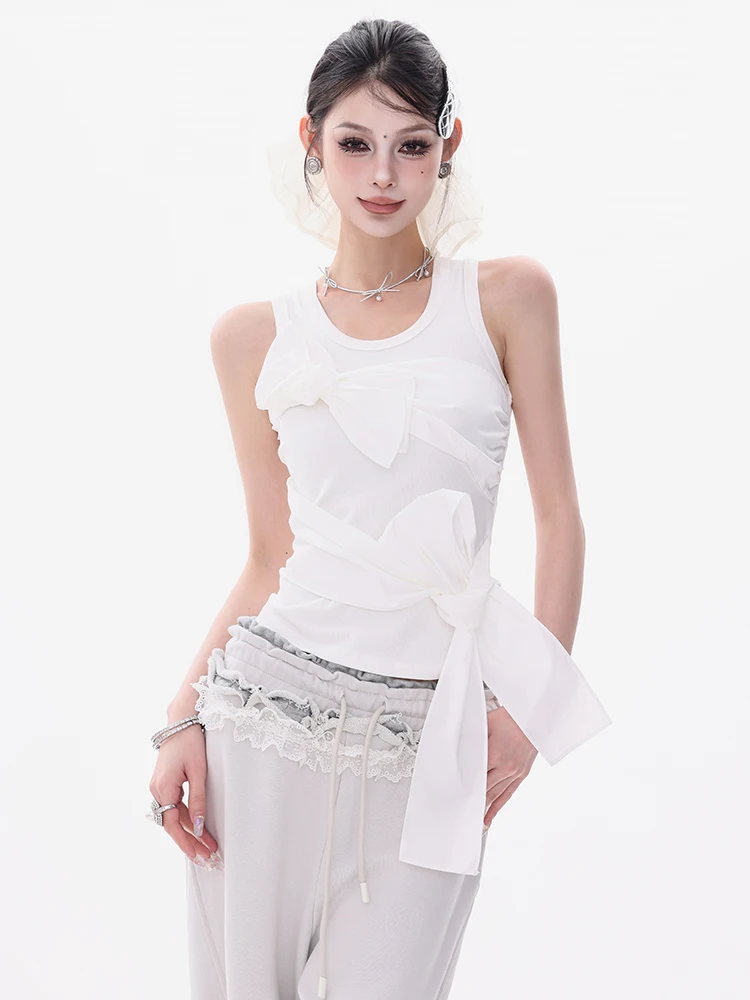 

Женский приталенный жилет ABWEAR Original с дизайнерским принтом, летний, новый, для повседневной носки, однотонный, одна штука