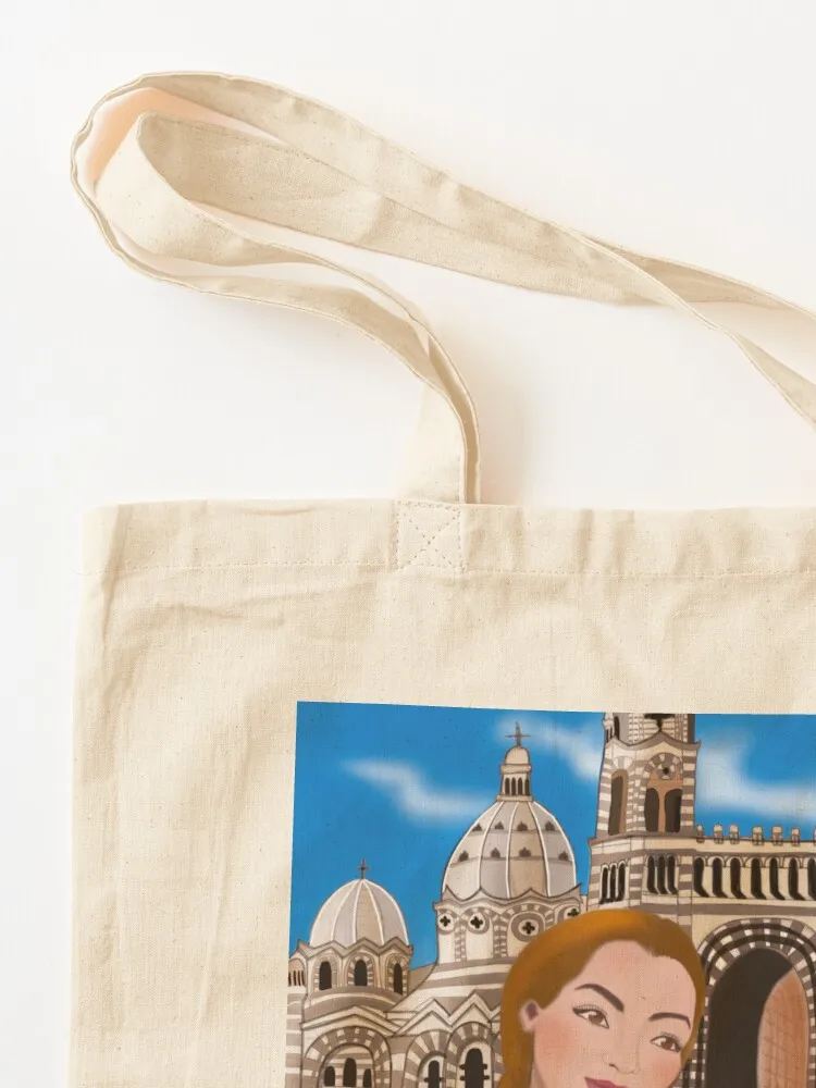 Young woman at the Major Tote Bag bags woman 2025 reusable shopping bag tote bags cloth bags for women