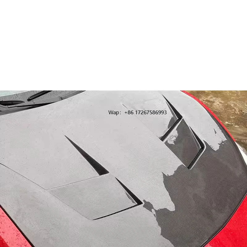

Carbon Fiber Fibre Front Engine Hood Cover Bonnet Vents for GT86 BRZ 2013-2019