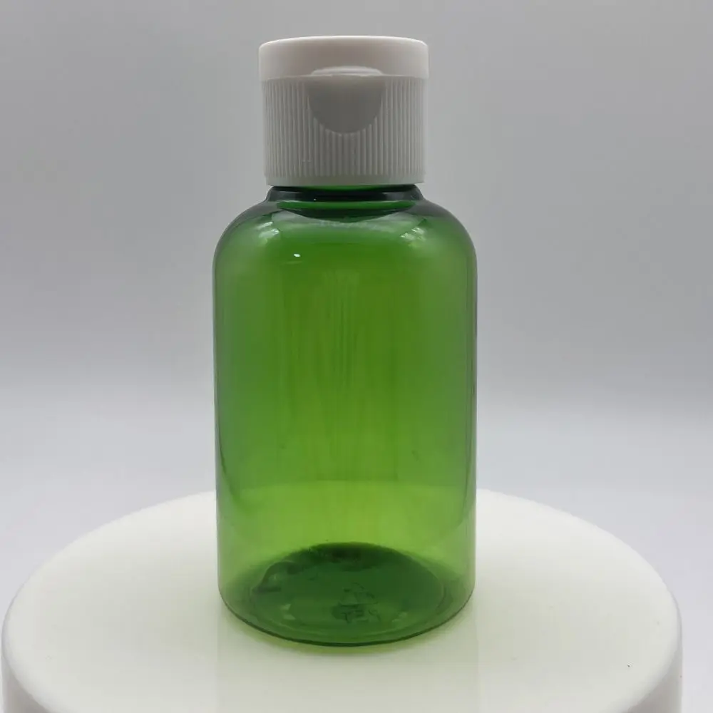 Praktische 50-ml-Reiseflasche, Flip-Top-Spender, leerer Behälter, nachfüllbare Flasche für den Außenbereich