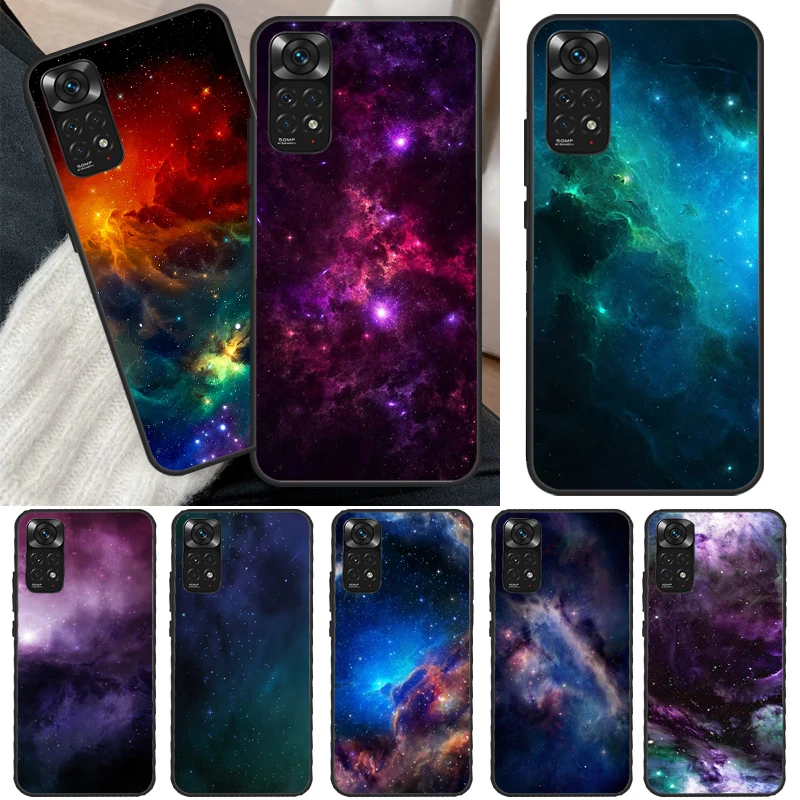 Space For Galaxy Universe Case For Xiaomi Redmi Note 11 10 9 8 Pro Note 11S 10S 9S 8T K50 K40 9A 9C 10A 10C Cover