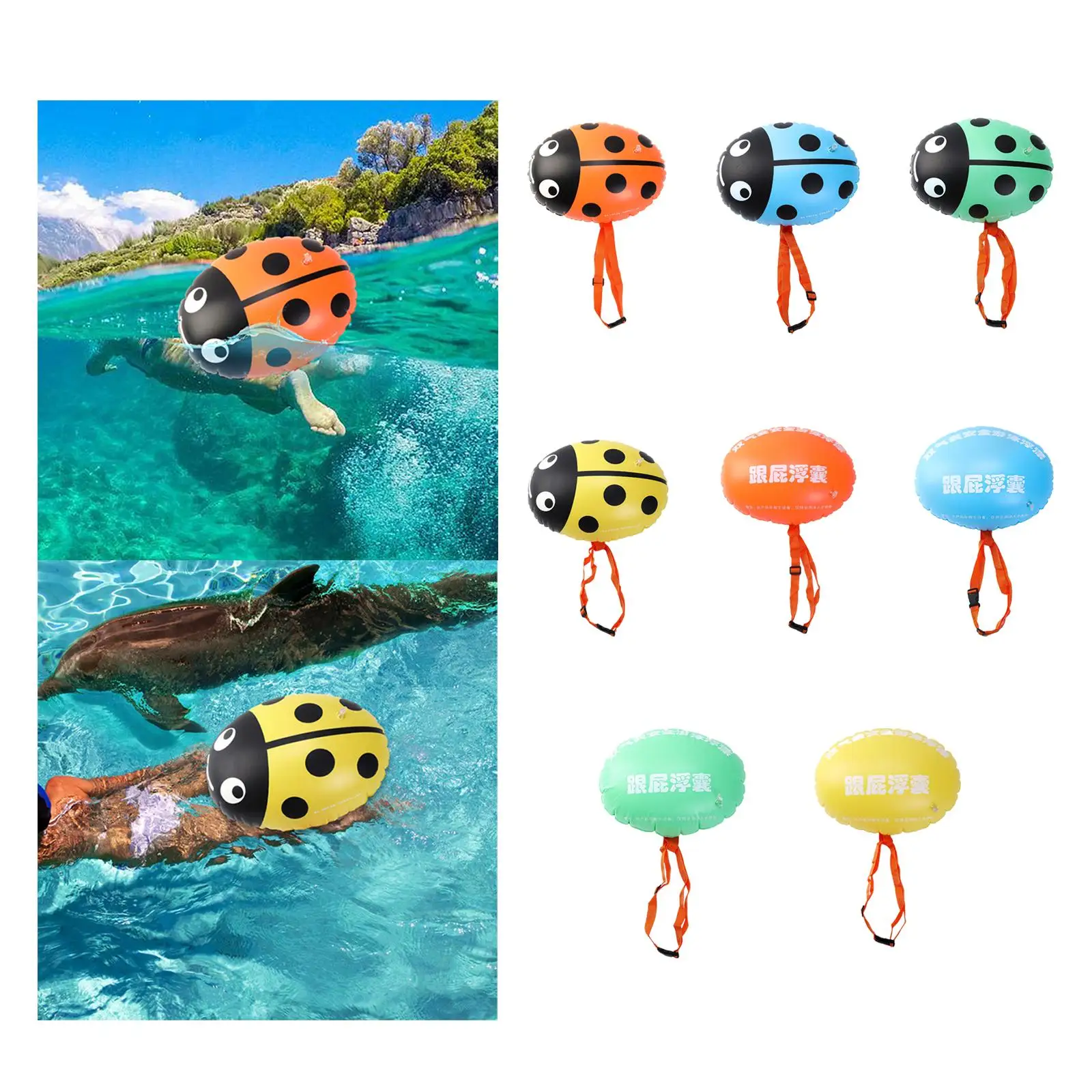 

Плавательный буй, пояс для плавания, пузырьковый поплавок, регулируемый надувной поплавок для трубки, аксессуар для плавания для пловцов с открытой водой, каяков