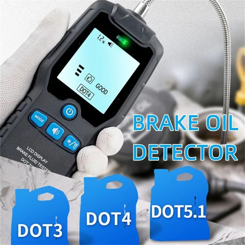 

Engine Oil Tester For Auto Check Oil Quality Detector With LED Display Gas Analyzer Brake Fluid Tester Inject Check Oil Tester