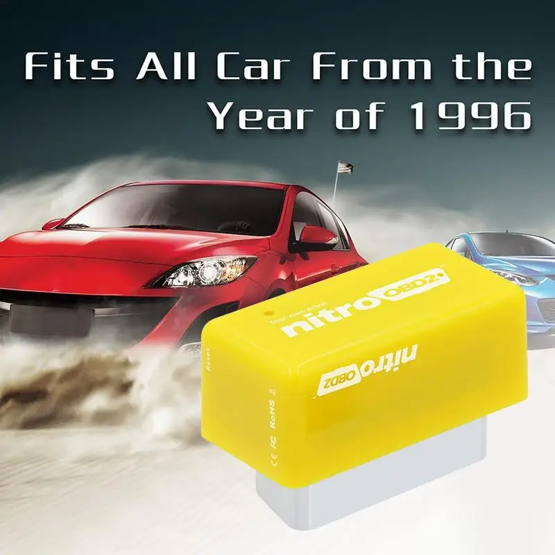 Eco OBD OBD2 Car Fuels Saver Dual-Plate Fuels Saver Tuning Box Chip Portable Auto Plug&Play Economy Fuels Saver Car Accessories