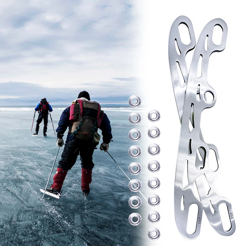 253/290 MM Ijs Blade Schaatsen Vervanging Blades 1 Paar Multifunctionele Skate Schoenen Blade Rvs Inline Kunstschaats Blade