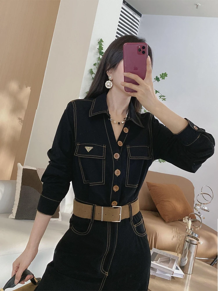

Casual Long Sve Suit Women's Faion Agel Spring Autumn New Waist Slimming Workwear Jumpsuit High Waist