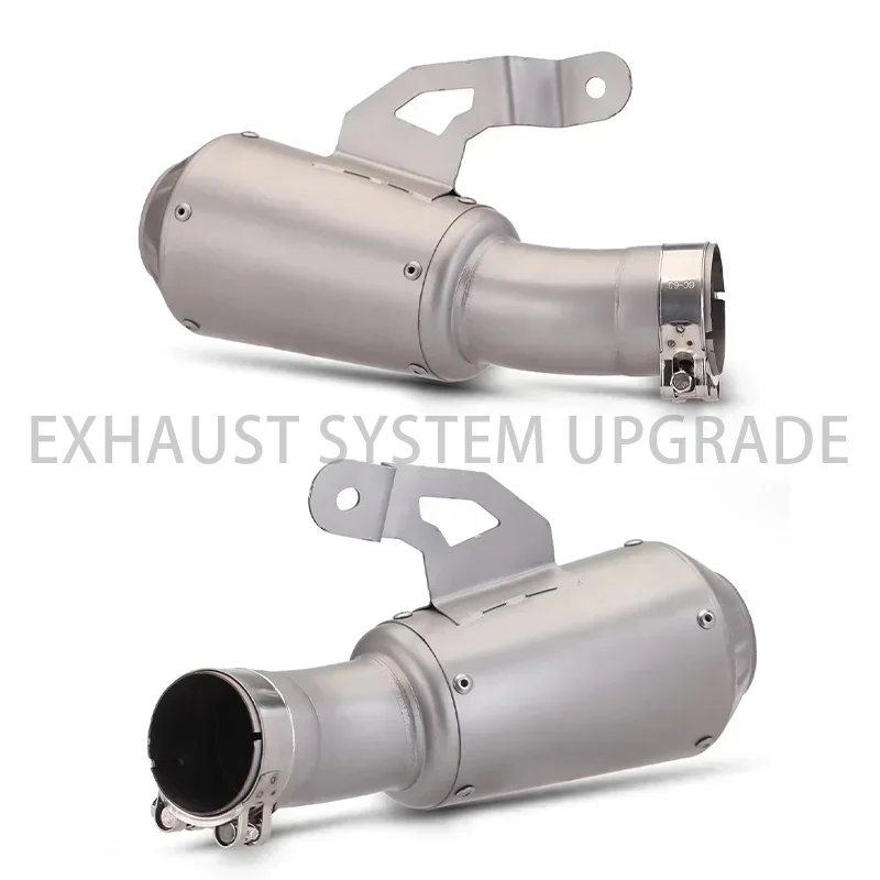 For BMW S1000R  2021 - 2023 Years Slip on Motorcycle Exhaust Escape System Modify Link Pipe Akra Muffler Silencer  DB Killer