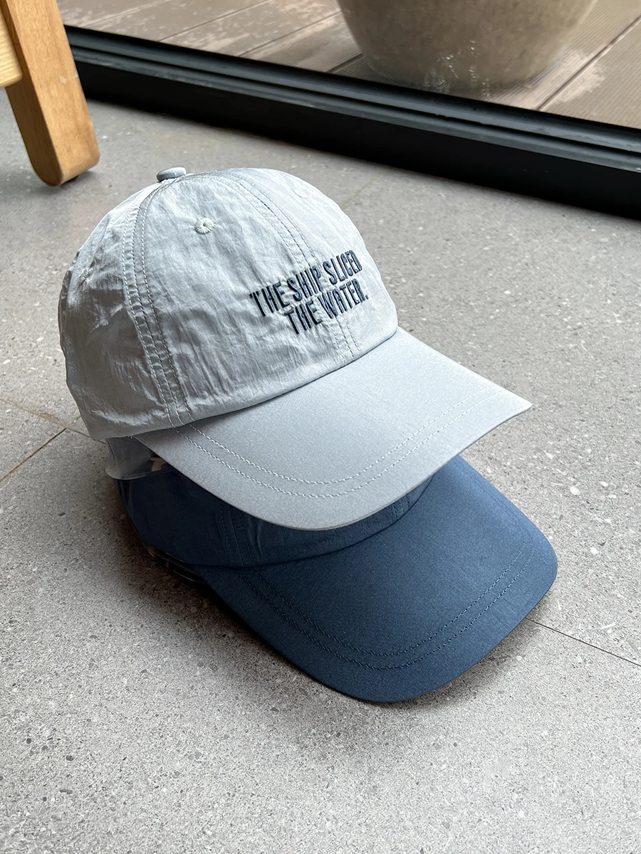 

Quick-drying breathable baseball cap Chinese New Year and summer American versatile face small sun hat men
