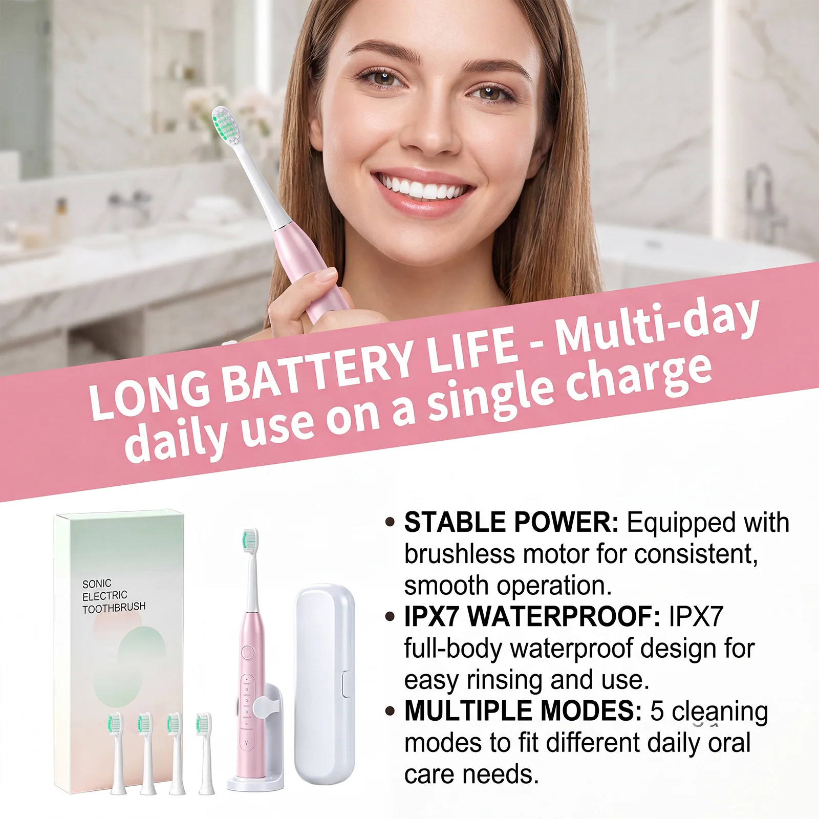전동 회전 칫솔 성인용 초음파 치아 미백 딥 클린 4/ - Teeth Whitening Gel Refills 리뷰 및 가격