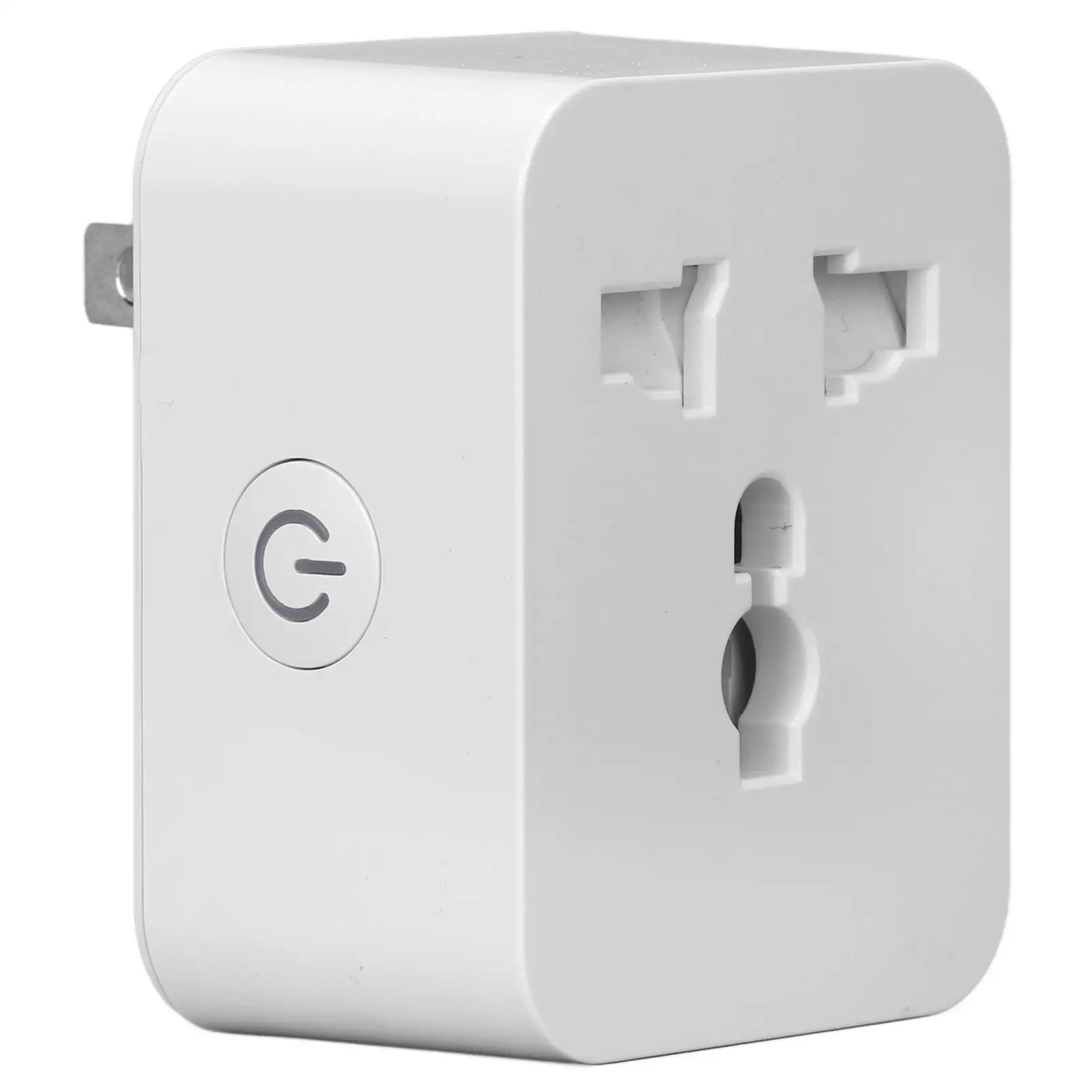 Smart Mini Plug with Timer Function & Voice Control - 15A US Outlet, 100-240V WiFi Smart Socket for home Automation