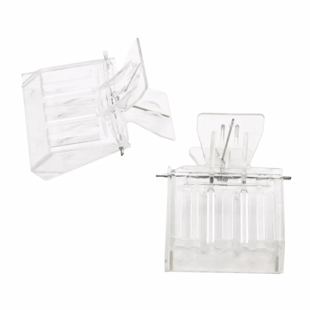 1 Pc Plastic Bee Queen Catcher Colorless Clear Plastic Clip Cage Beekeeping Equipment Tool Beekeeper Equip Isolation Room New