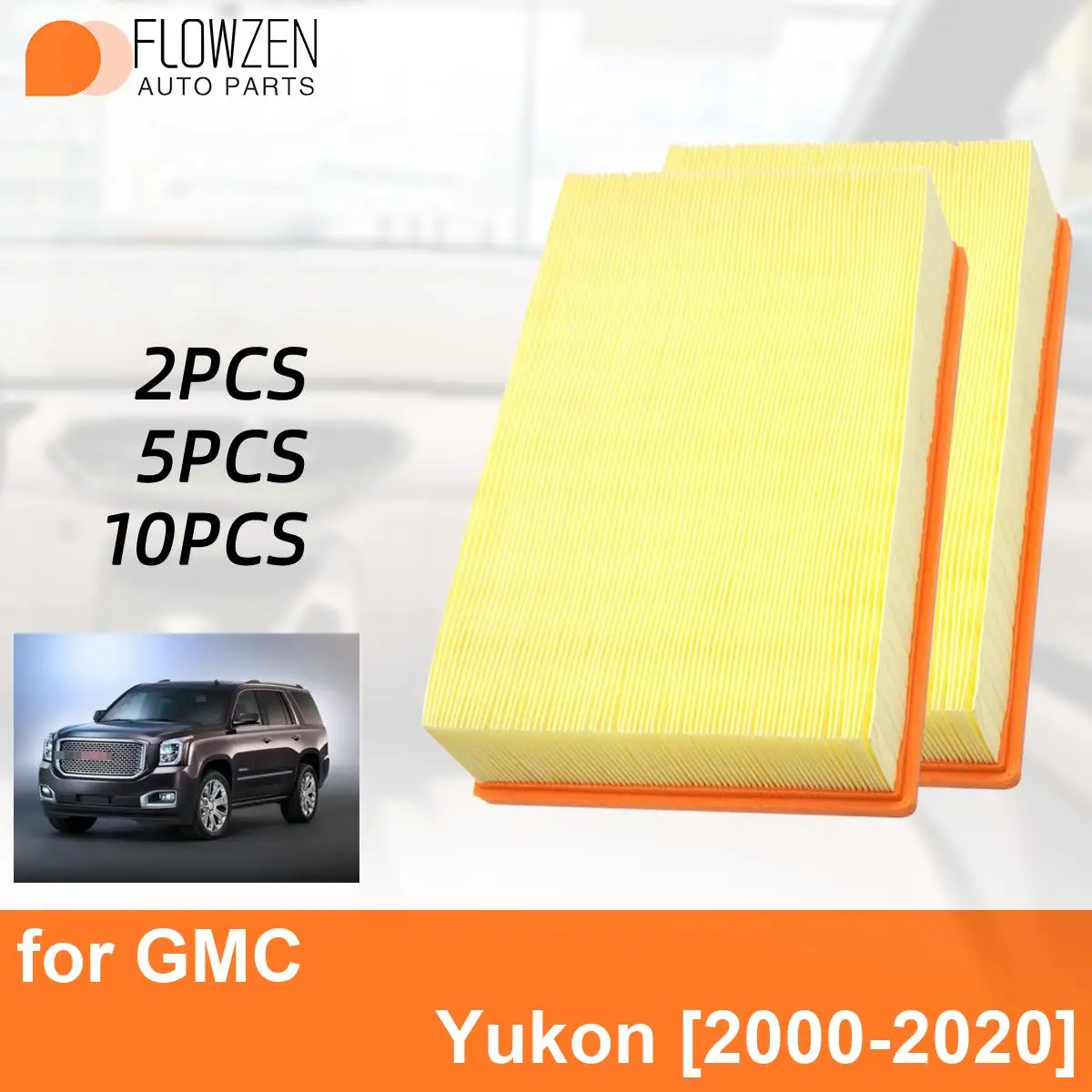 Car Cabin Air Filter for GMC Yukon 2000-2020 Auto Filters Carbon Fiber CA8755A 15908915 15908916 19166111 22845992 25332443