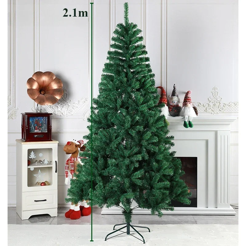 PVC Christmas Tree Encrypted  Artificial Fir Decorative Tree Indoor and Outdoor Christmas Atmosphere Decoration Pieces 45cm-270c