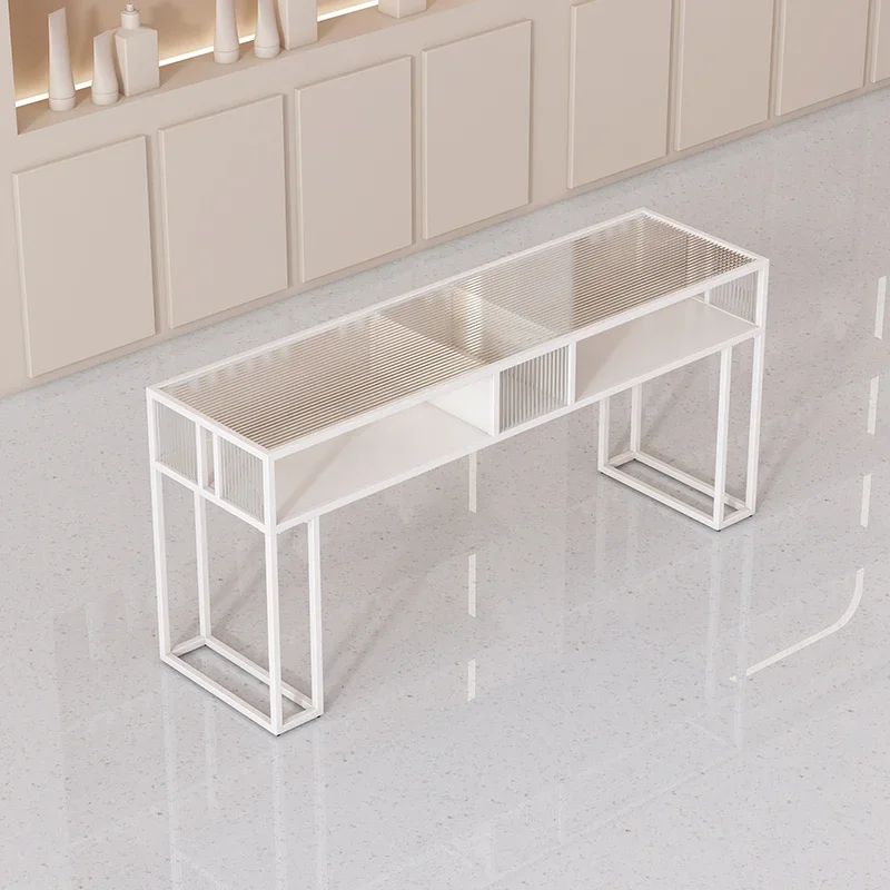 مصمم دعم طاولات الأظافر هدية المهنية الإبداعية زوجين طاولات الأظافر الاسترخاء غرفة المعيشة ميسا دي مانيكير أثاث المنزل