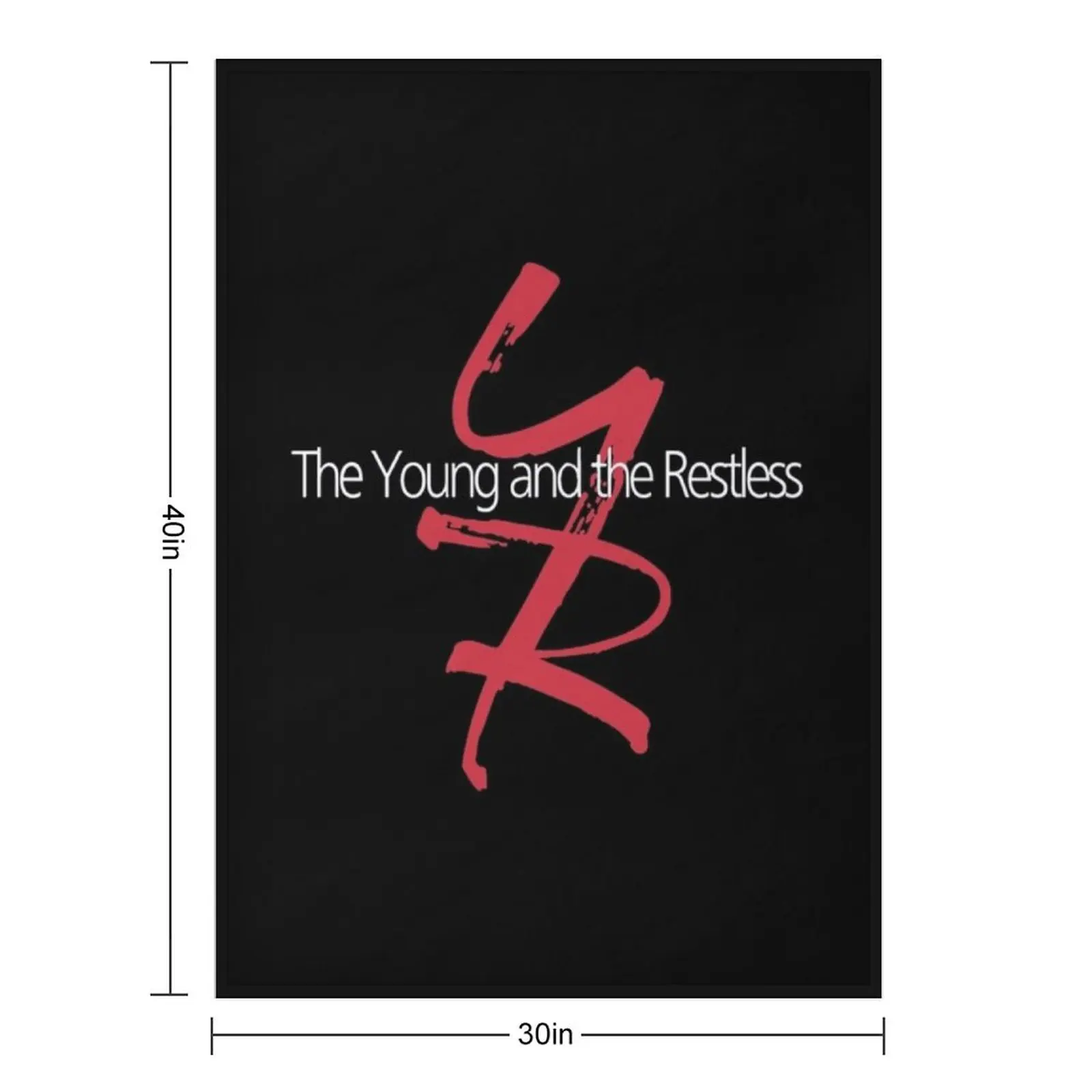 Young and Restless Throw Blanket Loose Summer Beddings blankets ands Multi-Purpose Luxury Brand Beach Blankets