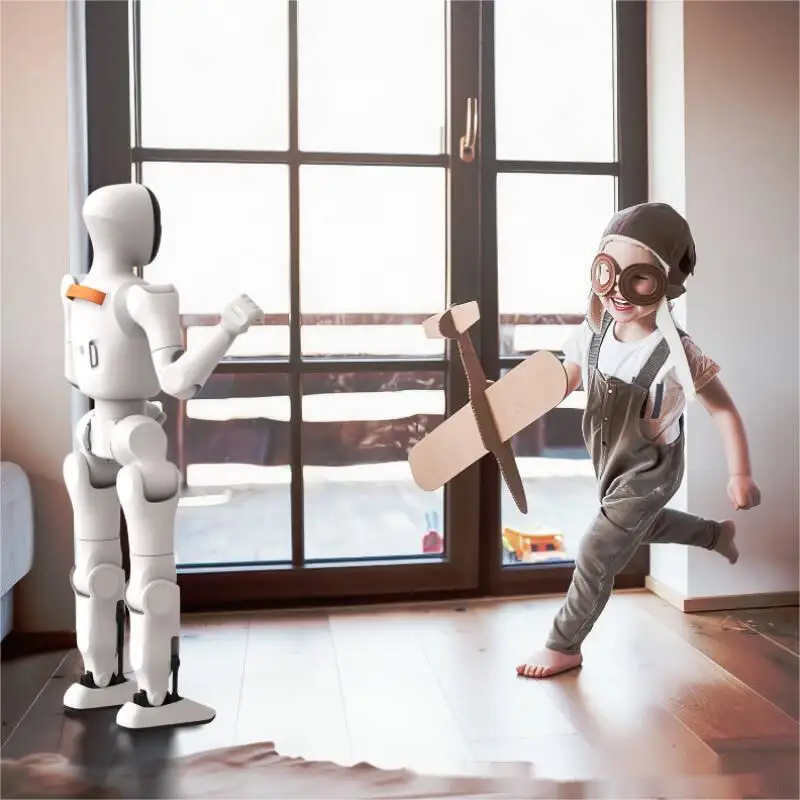 2026 New Chinese-made Intelligent Robot Plays Dances Walks Answers Questions Greets Children Multiple Languages and Features
