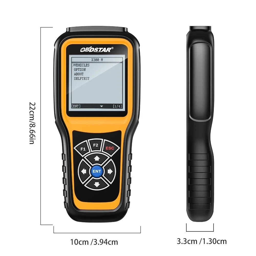 Mileage Adjustment Tool OBDSTAR X300M Cluster Calibration and OBDII Supporte for V-AG for benz for b-m-w KM Function