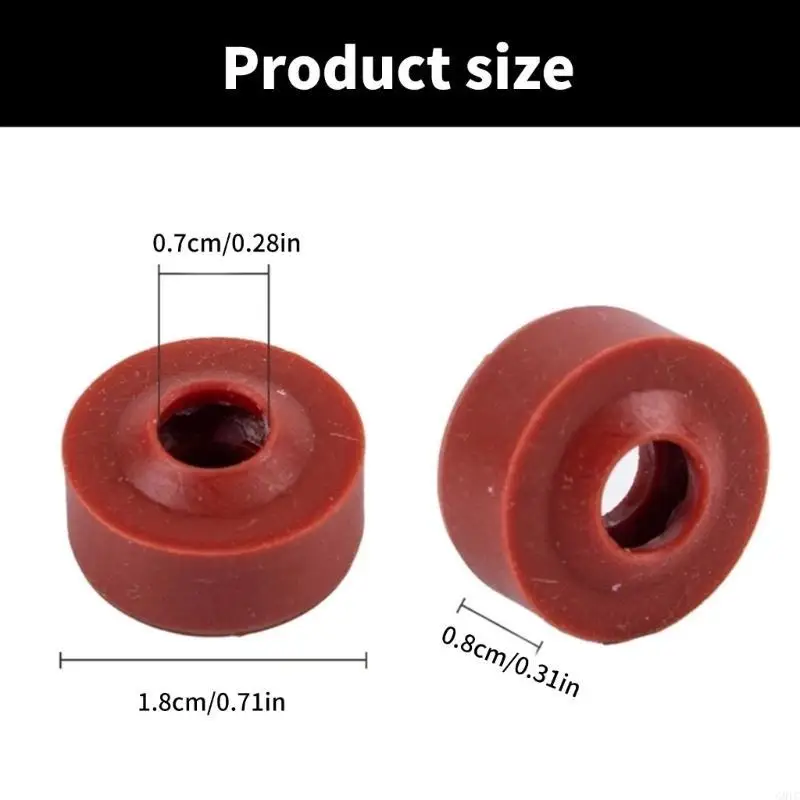 G8TC 2PCS Hread Machine Carning Кольца масляные уплотнения высокотемпературная пластиковая текстура, подходящая для домашнего и