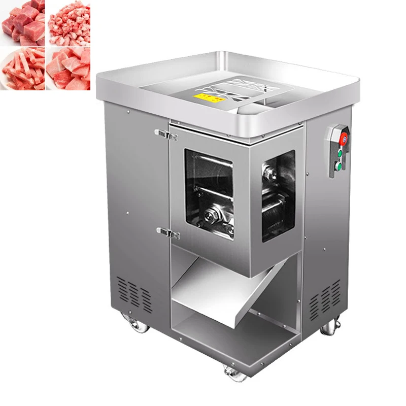 2025 Commercial Meat Cutter Machine Double Incision Electric Meat Slicer Multifunctional Meat Shredder Machine Vegetable Cutter