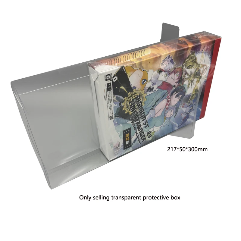 Transparent Clear Box for NS2 for Digimon Story: Time Stranger Collection Cover Storage Case Protective Display PET Box