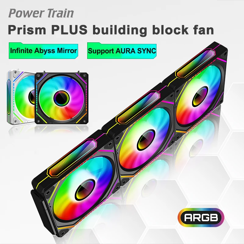 

Вентилятор для строительных блоков Power Train Prism PLUS, 5 В/3 контакта