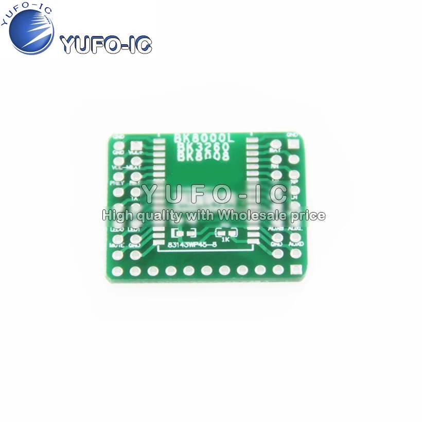 (empty board) Bluetooth-compatible Audio Module BK8000L Adapter Board Size 2.2x2.9cm