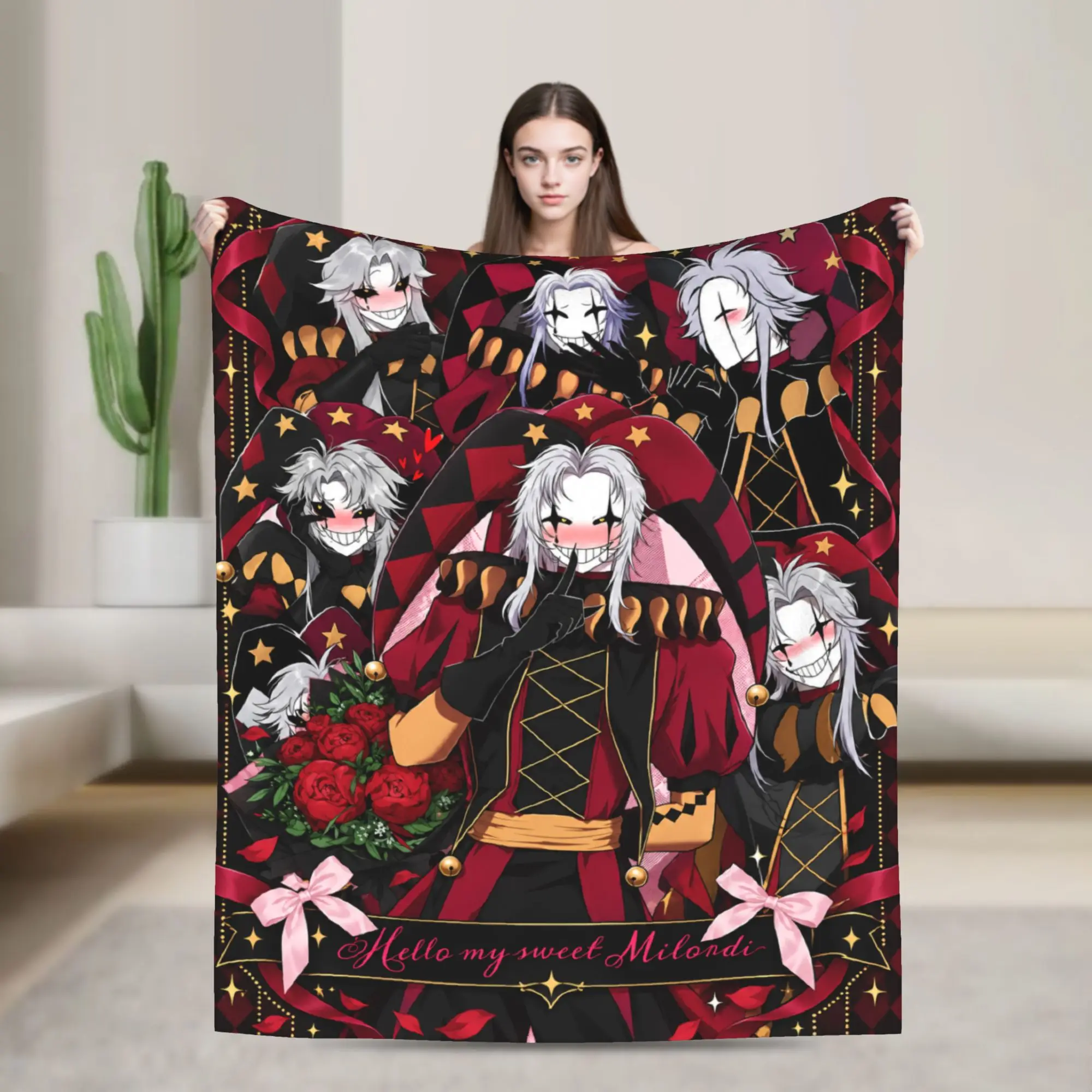 Super Soft Blanket Child Travel Freak Circus Group Portrait Bedding Throws  Flannel Bedspread For Bedroom Pattern Sofa Bed Cover