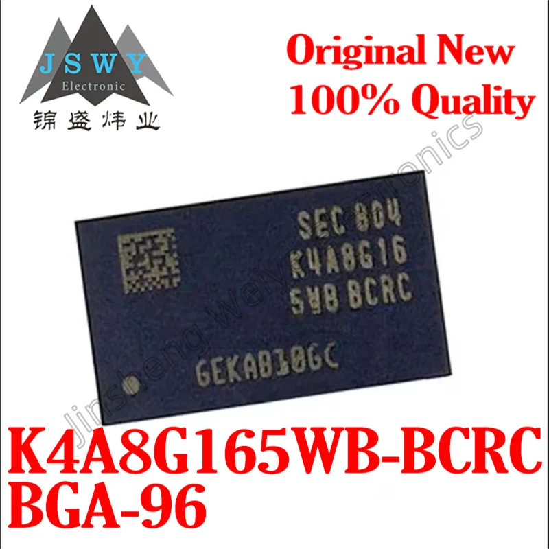 

(2/10 pieces) K4A8G165WB-BCRC BGA-96 K4A8G165WB/8Gb DDR4 SDRAM chip/new original spot electronic