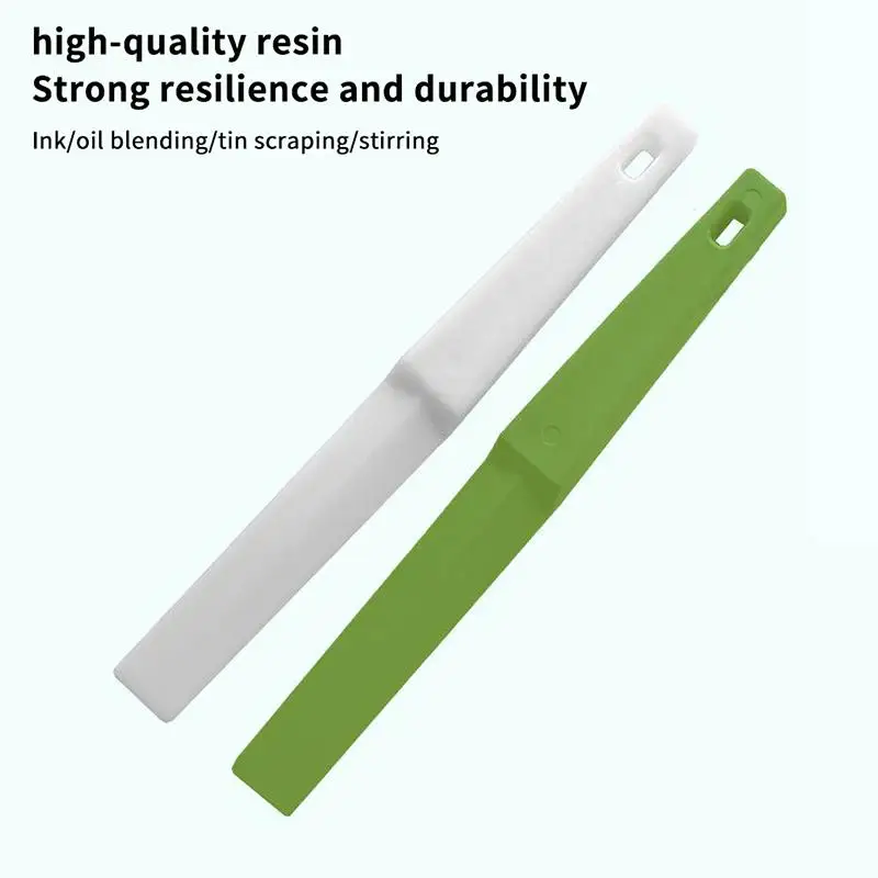 6 Inch Screen Printing Ink Scraper Non-Scratch Silicone Spatula Reusable Silk Screen Print Tool for Small Business Print Shop