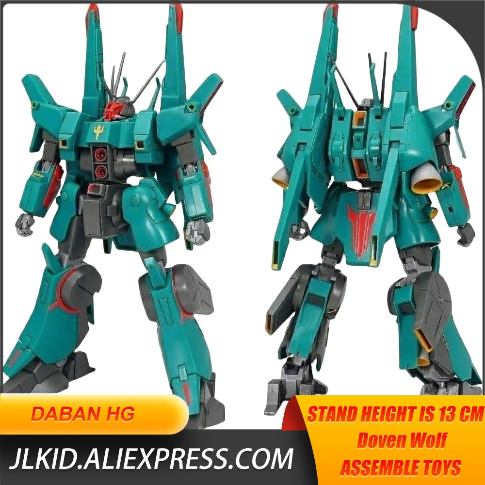 Daban Assemble Model Doven Wolf Hg Amx-014 Neo Zeon Quasi Psycommu Mobile Action Figure Toys