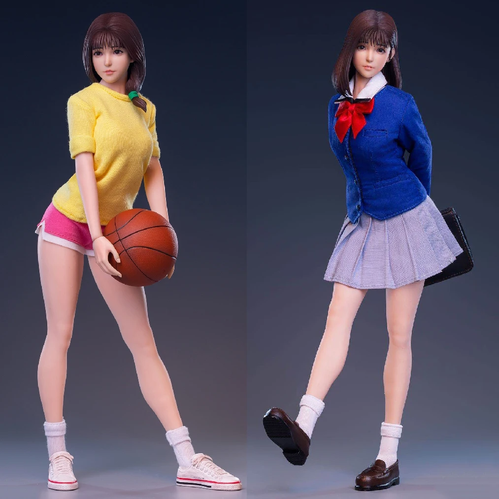 1/6 Scale Women Soldier Slam Dunk First Love Girlfriend Haruko Akagi Sports Edition Model 12'' Full Set Action Toy for Hobby