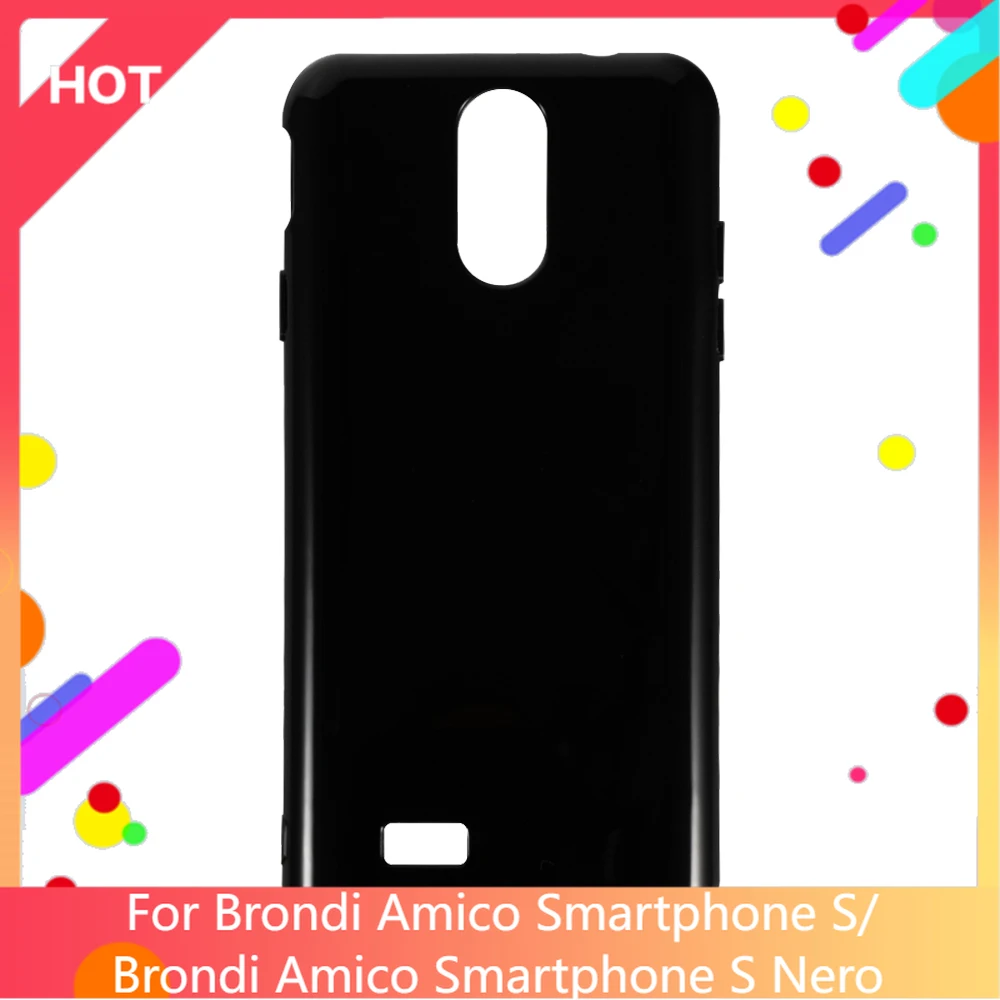 Amico смартфон S Чехол Matte Мягкая силиконовая задняя накладка из ТПУ Обложка для смартфона бронди Amico S чехол для телефона чехол Slim shockproo