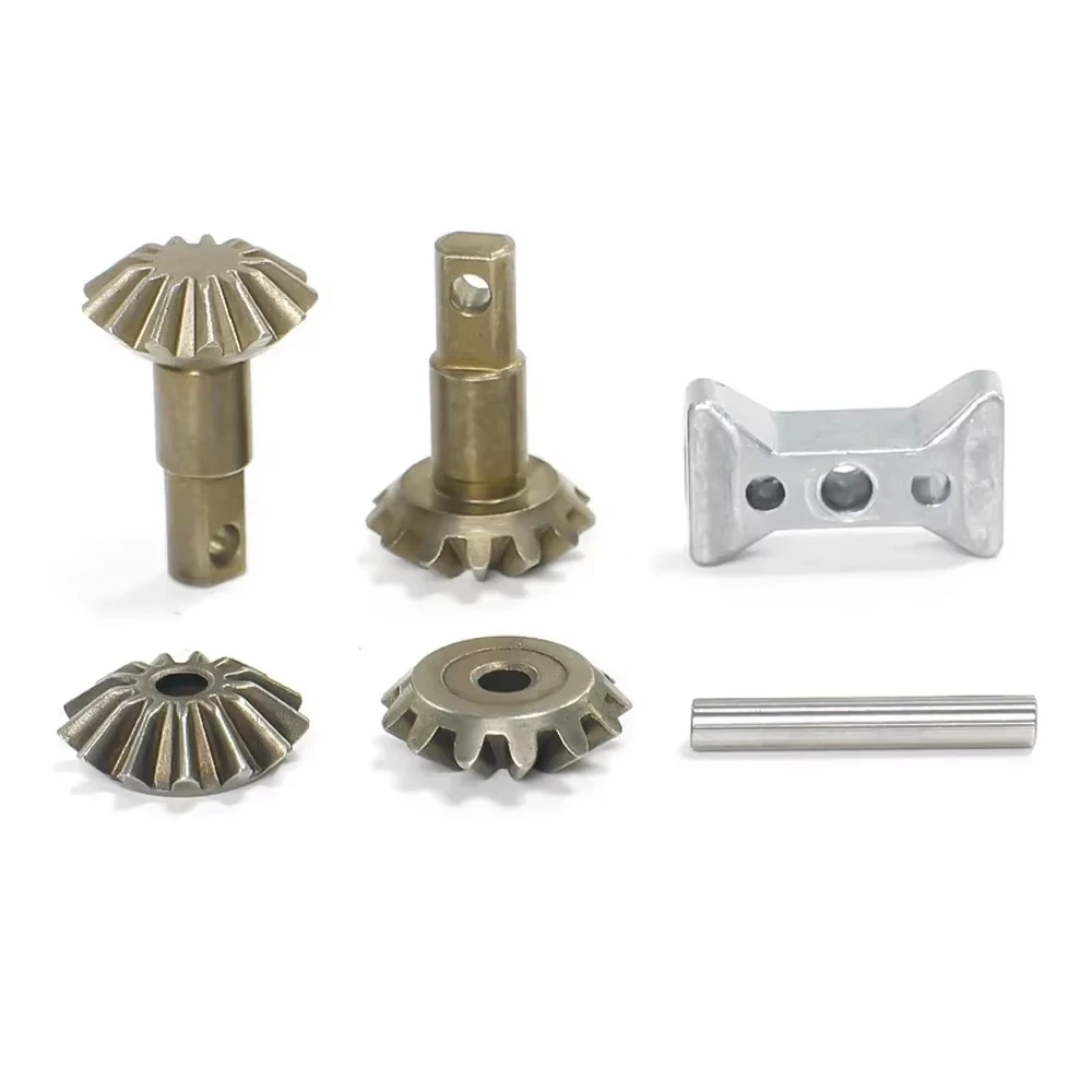 Metal Differential Gear Set 6882X Output Spider Gears for TRX Slash 4x4 Stampede Rustler Hoss HQ727 - Upgrade RC Car Parts