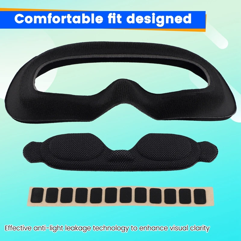 For DJI GOGGLES 3 Flying Glasses 3 Masks For AVATA 2 Eye Masks Comfortable And Anti-Light Leakage Accessory Set