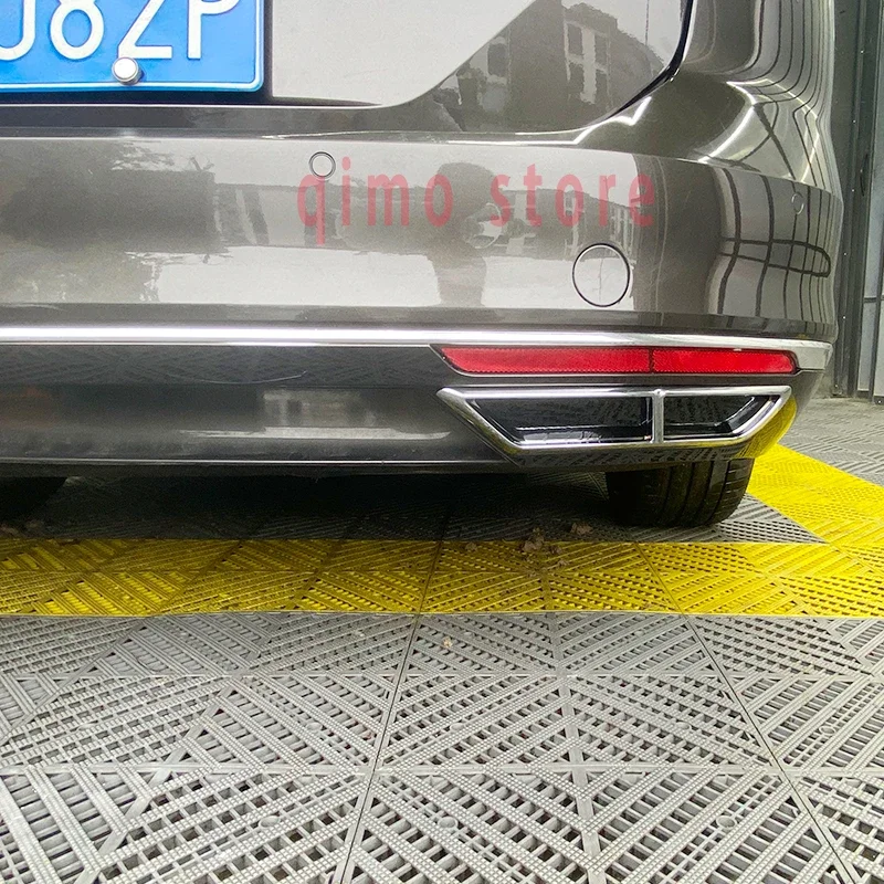 Car Styling For vw\'s Passat B8 Variant Body kit 2016 2017 2018 2019 2020 High Gloss Chrome  Accessories  Exhaust Decoration