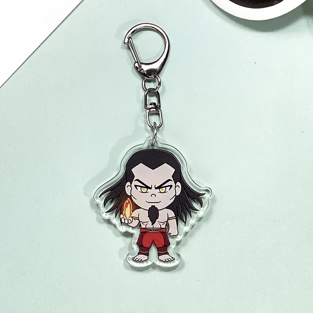 1/11Pcs Cartoon Avatar: The Last Airbender Acrylic Keychain Accessories Cute Bag Charm Keyring Backpack Pendant Decoration Gifts