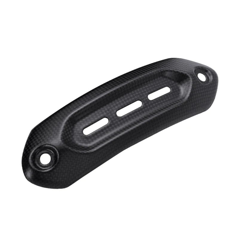 Real Carbon Fiber Motorrad Zubehör Auspuff Abdeckung Schutz Heatshield Für DUCATI Hypermotard 950 939 821 RVE SP