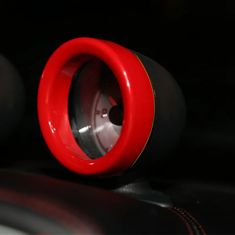 2Pcs Car Dashboard Tachometer Decorative Ring For 09-14 Old Smart Fortwo 451 Car Accessories Interior Sticker Styling