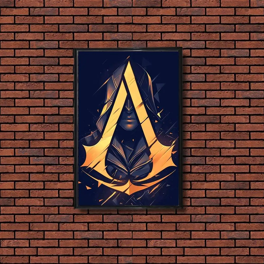 لعبة A-القتلة الرائعة CreedS عالية الجودة النوم غرفة المعيشة الجمالية الجدار الديكور اللوحة ملصق ملصقات هدية