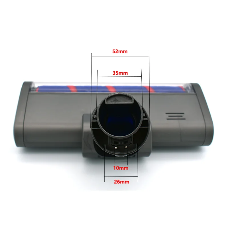 Substituição da escova de piso motorizada, ferramenta Roller Head, Soft Sweeper, Dyson V8, V7, V10, V11, Aspirador